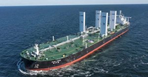 Wind-Assisted Supertanker Cuts Fuel Use by Nearly 10 Percent